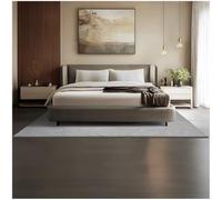 TecTake® Alfombra Salon Moderna, Alfombra Pelo Corto, Antideslizante, Ideal para Decoracion Salon y Dormitorio, Alfombra Habitación, Fácil de Cuidar, Alfombras Pasillo - 160 x 230 cm Gris