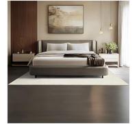 TecTake® Alfombra Salon Moderna, Alfombra Pelo Corto, Antideslizante, Ideal para Decoracion Salon y Dormitorio, Alfombra Habitación, Fácil de Cuidar, Alfombras Pasillo - 160 x 230 cm Crema