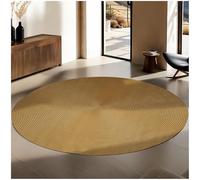 TecTake® Alfombra Trenzada Estilo Boho para Interior y Exterior, Alfombra Yute, Alfombra Salon, Alfombra habitacion, alfombras Salon Grandes, Decoracion Salon - Aspecto de Yute Ø 160 cm