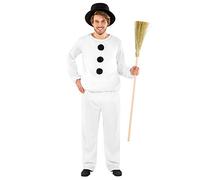 TecTake dressforfun Disfraz para Hombre de muñeco de Nieve | Traje + Sombrero de Copa Espectacular (S | no. 300464)