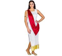 TecTake dressforfun Disfraz para Mujer de la Diosa olímpica Afrodita | Vestido Largo + Mangas Doradas con Lentejuelas (XL | no. 300321)