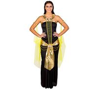 TecTake dressforfun Disfraz para Mujer de la poderosa Nefertiti | Cuenta con Unas Mangas de Tul Cosidas Que se Combinan con Unos Adornos Dorados Que están fijados al Cuerpo (XL | no. 300269)