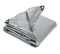 tectake® Lona Impermeable Exterior con Ojales Metalicos Reforzados, Pensada para Cubrir Piscinas, Piscinas Desmontables y Muebles Terraza Exterior - 400 x 600 x 0,5 cm