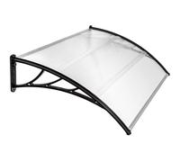 TecTake MARQUESINA Techo TOLDO Dosel para Puertas PROTECCIÓN - Varias tamaños - (Tamaño: 120 cm)