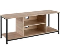 Tectake Mecedora de ratán de aluminio con reposapiés y acolchado 150 kg gris