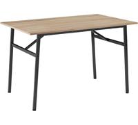 TecTake Mesa de Comedor, Mesa Alta para Cocina con diseño Industrial, Mueble recibidor Minimalista, Mobiliario de Interior para bistró Estilo Vintage (Madera Industrial Clara)