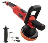 Tectake - Pulidora excéntrica K7250 | Idóneo para pulir, encerar y abrillantar | Diseño delgado con una buena distribución del peso | Regulable en seis niveles, amplio rango de revoluciones