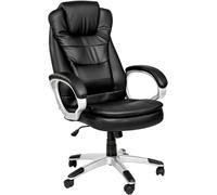 Tectake Silla de oficina, negro