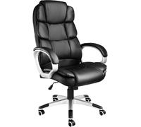 Tectake Silla de oficina, negro