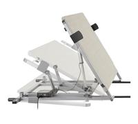 tectake® Somier Articulado Eléctrico, Respaldo Regulable con Motor Silencioso, Control Remoto, Altura, Ancho y Largo Ajustables, Estructura de Acero, Funda Transpirable, Carga Max. 90 kg, 110x243x62cm