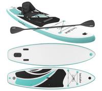 Tectake® Tabla Sup Hinchable 320 cm, Asiento Kayak, Soporte Cámara, 200 kg