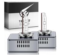 TECTICO D5S Xenón Bombilla 12V 25W HID Faro 4300K Blanca Cálida, Ultra Brillante, Luces Altas y Bajas, Reemplazo OEM Kit de Conversión (2 Unidades)