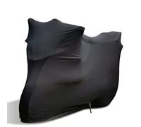 TECTICO Funda Moto Interior Cubierta Motocicleta Elastica Stretch Suave XXL XXXL Protección Completa Universal Cubierta Moto para Interior Garaje, 116 x 43 x 55 Pulgadas