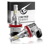 TECTICO H8 12V 40W 6000K LED Angel Eye Bulbs anillos de halo luces circulación diurna Faros antiniebla blanco Canbus sin errores para E90 E92 E93 E82 E91 E82 E70 X5 E60 E61,2 piezas