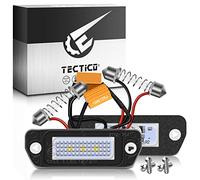 TECTICO LED Luces matrícula coche E-Mark ECE 6000K Blanco puro canbus No hay error Luz de matrícula Compatible con Mercedes Benz W163 W164 X164 W251 350 320 500 450 550 280,2 Piezas