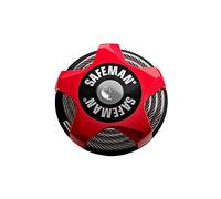 TECTORY Safeman - Candado de Cable multifunción, Color Rojo