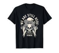 TECUEXE Tribu Estamos Aquí Nativo Indio Calavera Águila Camiseta