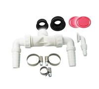 tecuro Drenaje doble DN 32 para lavadora y/o secadora Juego completo