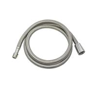 tecuro Manguera de ducha de repuesto para grifos de cocina, conexión M15/1 x 1/2 pulgadas, longitud 120 cm, trenzado de acero inoxidable, fabricado en Alemania, 23202