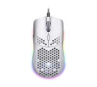 TECWARE EXO Elite PIXART 3389 - Ratón para juegos (69 g, RGB de grado profesional), color blanco mate