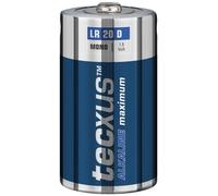 Tecxus lr20 2-bl batería de un solo uso d alcalino