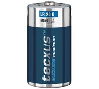 Tecxus LR20 batería Alcalino Mono D (2 unidades) Juego de 10 unidades