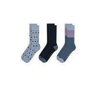 Ted Baker 3pk Mens Non Terry Crew Blue Talla: OS | Ropa Interior Outlet | Hombre | Azul