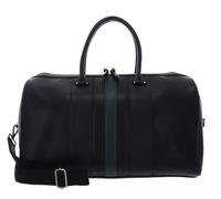 Ted Baker Bolsa de Viaje Evyday Striped PU Holdall Black Negro