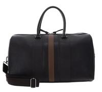 Ted Baker Bolsa de Viaje Evyday Striped PU Holdall Brn-Choc marrón Oscuro