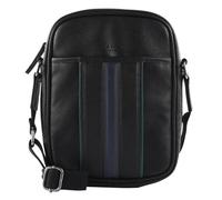 Ted Baker bolso bandolera Keiigan Stripe PU Flight Bag Black negro