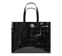 Ted Baker bolso de bandolera shopper bolsa Allicon Croc Effect Icon Bag Jet - Black negro