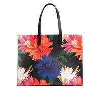 Ted Baker bolso de bandolera shopper bolsa Amardi Printed Dahlia Icon Bag Black colorido