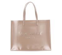 Ted Baker bolso de hombro Crikon Crinkle Icon Bag XL Stone