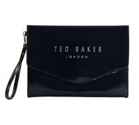 Ted Baker bolso de mano muñequera Caelyn Crinkle Icon Pouch Navy azul marino