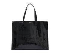 Ted Baker bolso shopper bolso de hombro Vivvien Croc Effect Icon Bag Black negro