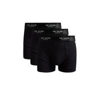 Ted Baker Boxer Brief, Negro, XL (Pack de 3) para Hombre