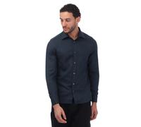 Ted Baker Camisa Crotone de Espiguilla de Manga Larga para Hombre (GT464)