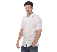 Ted Baker Camisa Cuadro de Manga Corta para Hombre (GT537)
