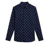 Ted Baker Camisa KYME Ditsy Floral de Manga Larga para Hombre (GT469)