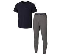 Ted Baker Cómodo Conjunto de Pijama para Hombre - Azul Marino/Gris Claro - L