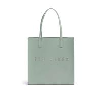 Ted Baker Crinkon Bolsa shopping gris-verde, imitación de cuero, mujer