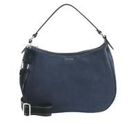 Ted Baker Cuero bolso de hombro Samiyra Webbing Suede Hobo Bag Dk -Blue azul marino