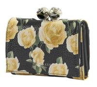 Ted Baker Cuero Monedero Albo Printed Small Bobble Purse Black Multicolor