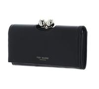 Ted Baker Cuero Monedero Roosali Rose Detail Leather Bobble Purse Black Negro
