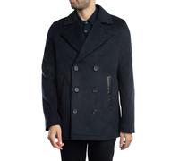 Ted Baker de los hombres Chaqueta estilo peacoat de Aldovie, Azul