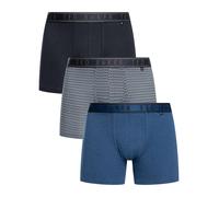 Ted Baker de los hombres Pack de 3 calzoncillos boxer, Azul