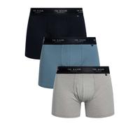 Ted Baker de los hombres Pack de 3 calzoncillos boxer, Multicolor