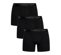 Ted Baker de los hombres Pack de 3 calzoncillos boxer, Negro