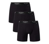 Ted Baker de los hombres Pack de 3 calzoncillos de algodón elásticos, Negro