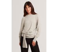 Ted Baker Drape Detail Jumper Grey-marl Talla: 40 | Sudaderas con Capucha Outlet | Mujer | Gris